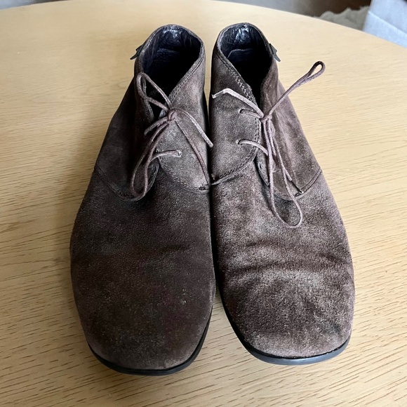 Camper Mens Mauro Brown Suede Leather Lace-up Ankle Chukka Boot Size 44 - Picture 4 of 10